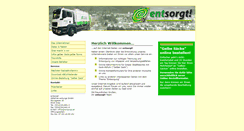 Desktop Screenshot of entsorgt.at